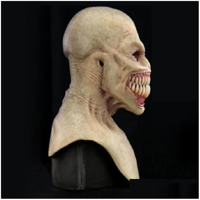 Party Masks Adt Horror Trick Toy Scary Prop Latex Mask Devil Face Er Terror Py Practical Joke For Halloween Prank Toys Drop Delivery Dhpmu