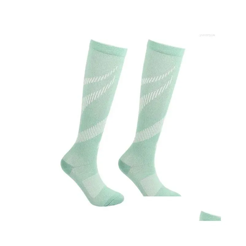 mens socks arrival men women compression nylon 15-20 mmhg nursing stockings varicose veins qys041