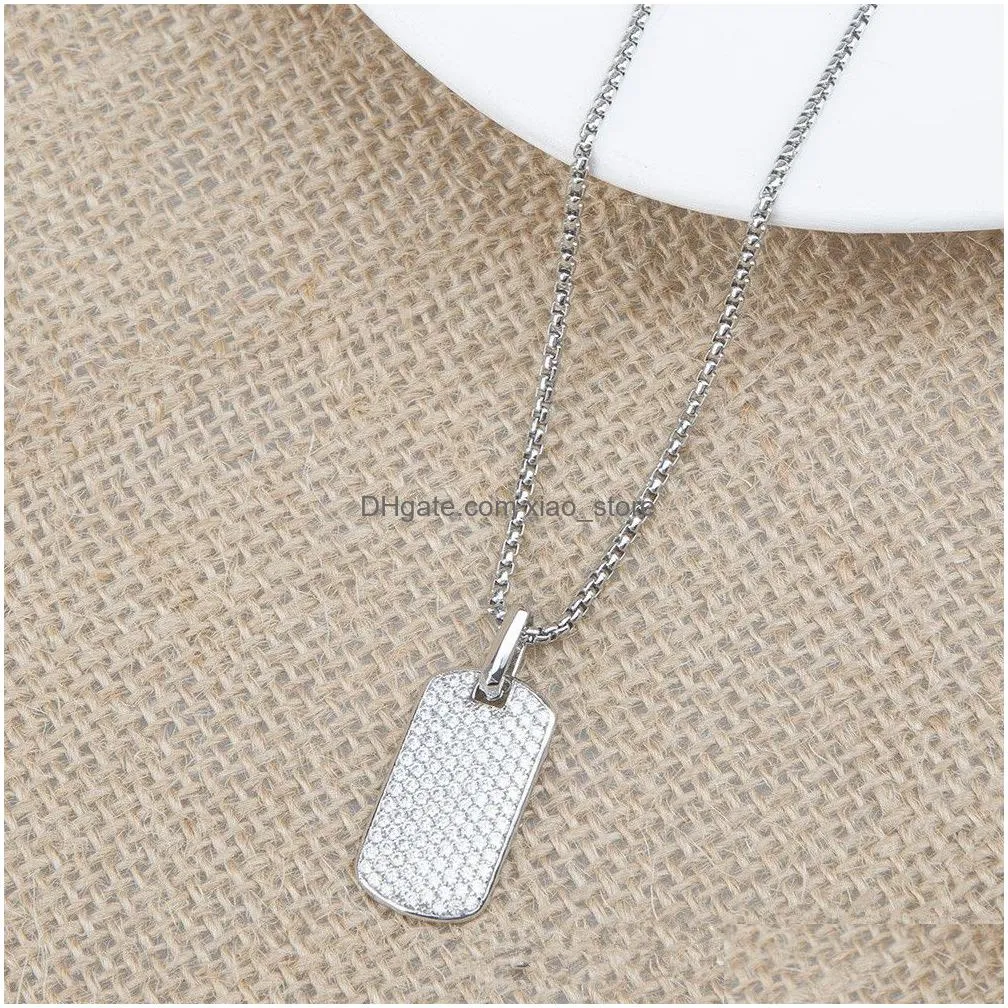 necklace black necklaces garnet dy onyx men cuban chain cross pendant designer jewelry women amethyst diamond pendants