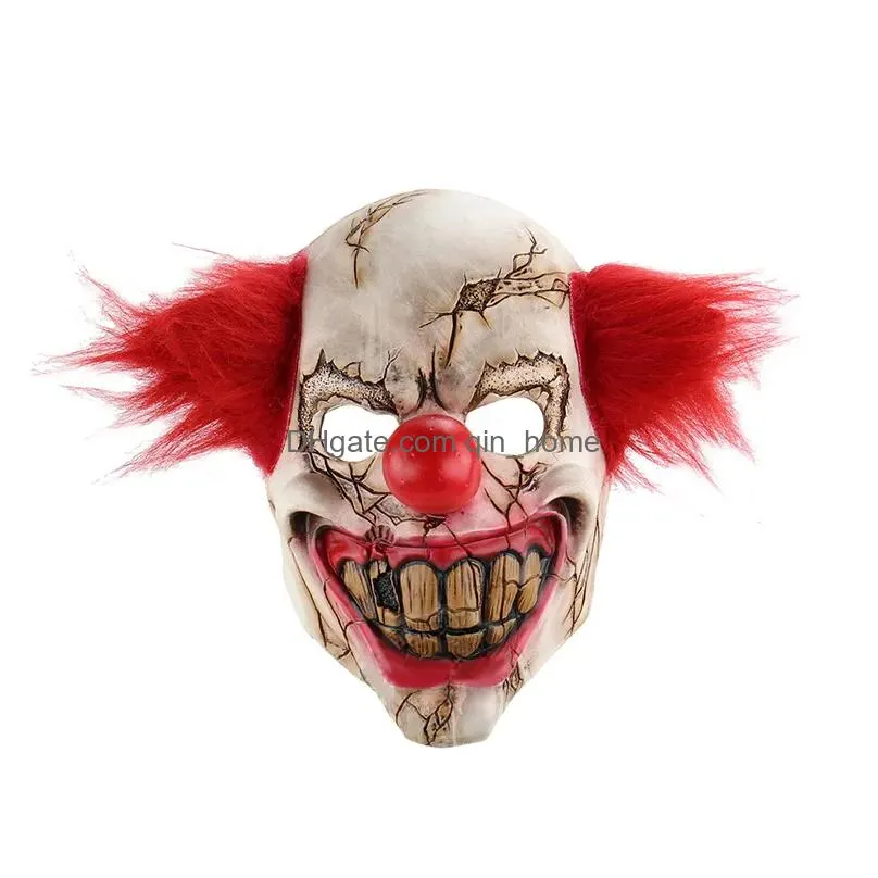 masks party masks halloween horror joker mask pennywise scary mask zombie mask horror cosplay latex helmet scary clown halloween party