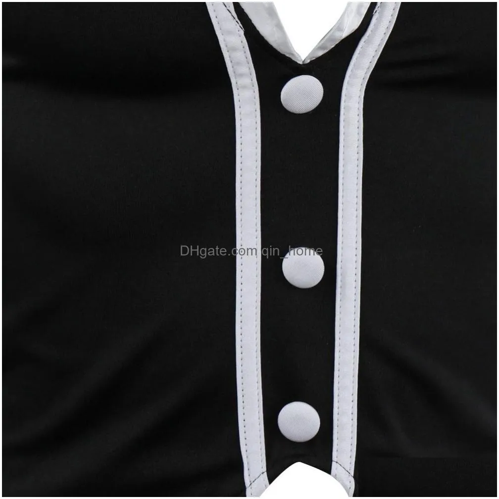 costumes iefiel men erotic sexy slim fit men male maid costume cosplay lingerie sets maid sexy halloween fancy club party show