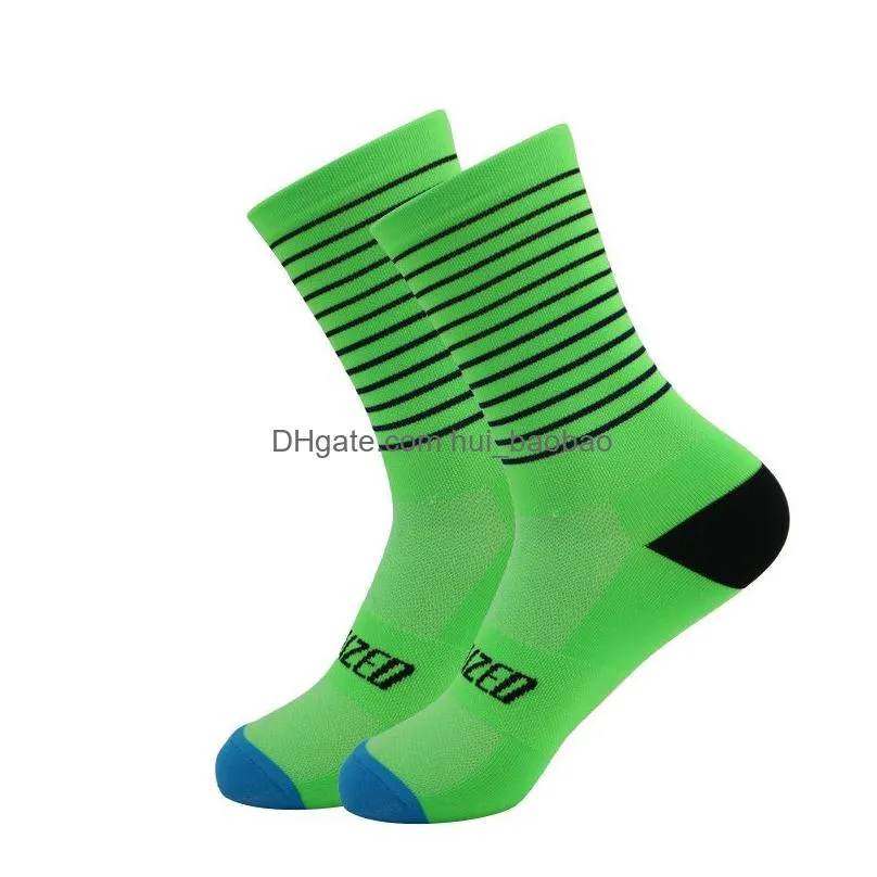 sport sock cycling basketball running sports socks man black trend long hiking damping men athletic