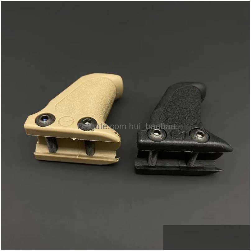 tactical accessories outdoor grip handguard grip for mlok 20mm rail hunting gun nylon handstop toy