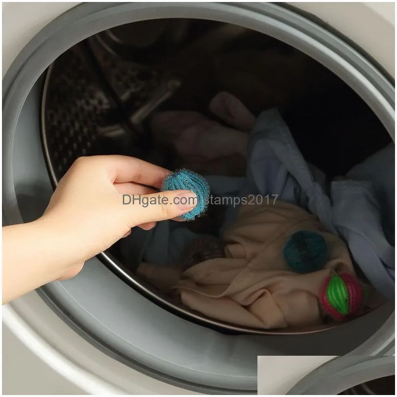 nylon laundry products ball household anti-entanglement washing machine tools hair removal laundrys cleaning balls