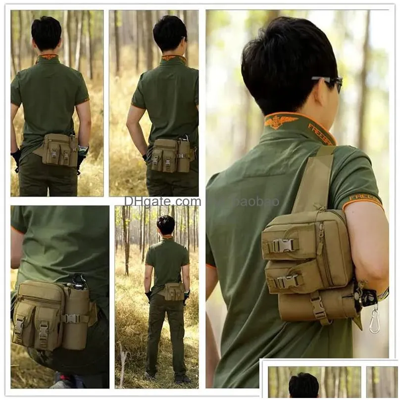 outdoor bags mochila military shoulder bag men pocket tactical hunting fishing molle army trekking chest sling tatica militar 231024