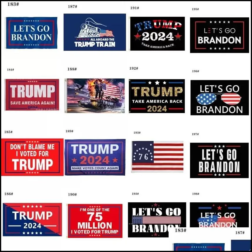 200 designs donald trump flags 3x5 ft 2024 make america florida desantis flag usa president trump won 90x150cm banner flags