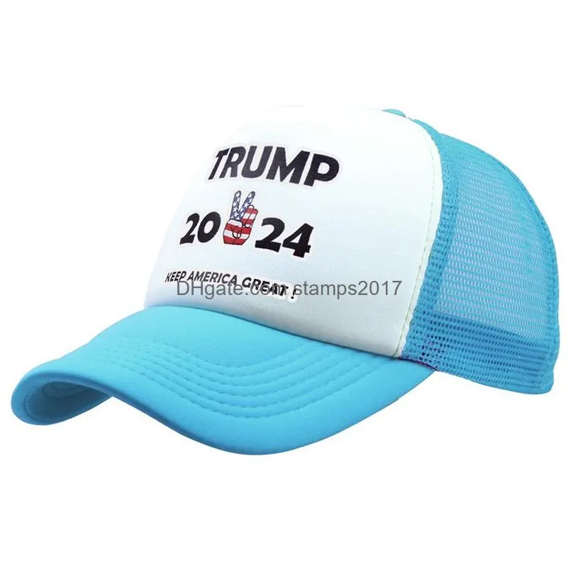 12 colors baseball cap 2024 u.s presidential election trump hat take america back caps adjustable speed rebound cotton sports hats