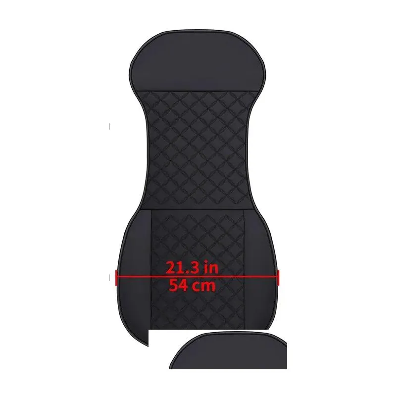 car seat covers pu leather seats cushions not moves cushion pads non-slide auto accessories for f2 x36