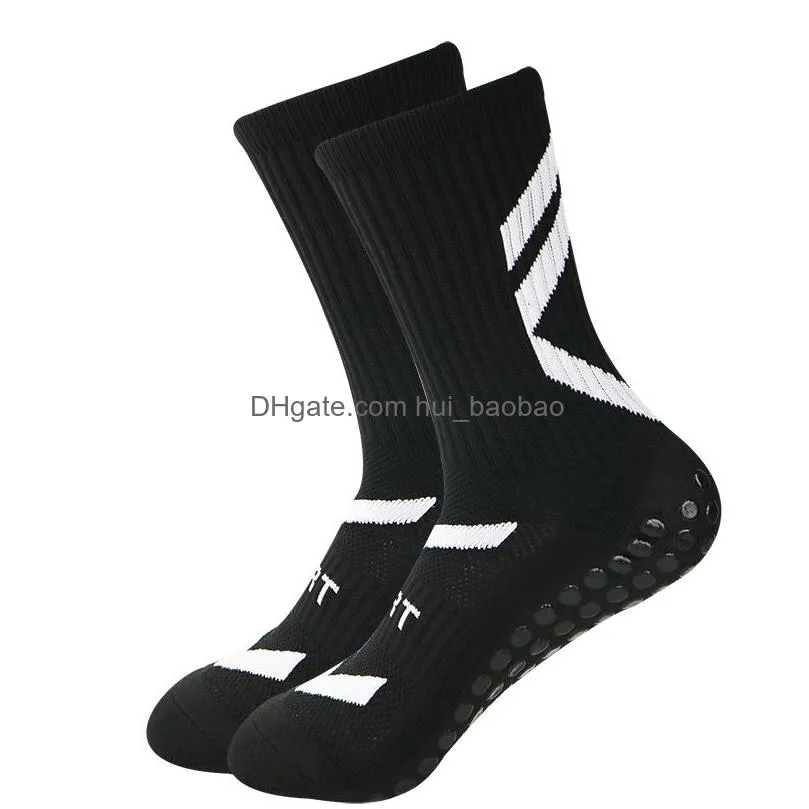 sports thickened breathable basketball tennis volleyball mens and womens outdoor running anti slip football socks