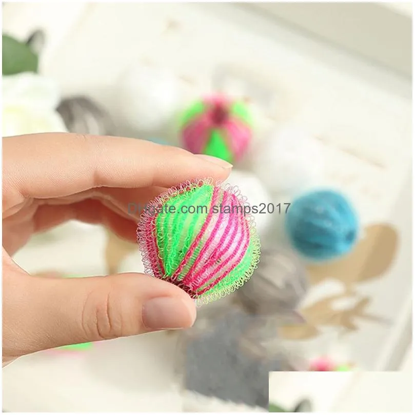 nylon laundry products ball household anti-entanglement washing machine tools hair removal laundrys cleaning balls