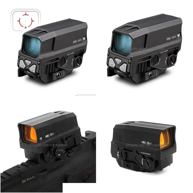  uh1 gen2 optical holographic sight red dot reflex sight with usb charge for 20mm mount airsoft hunting