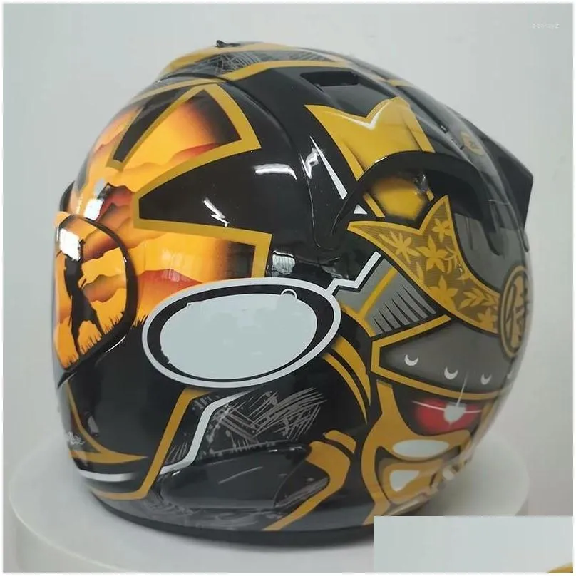 motorcycle helmets golden bodyguard half helmet women and men with visor protection gear head capacete