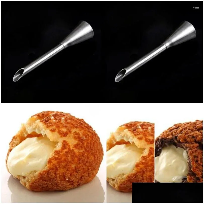 baking tools piping bag nozzles stainless steel cupcake cake decorating tips for puff cream pastry supplies