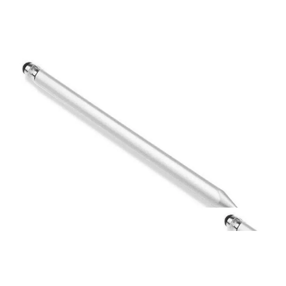 high quality capacitive resistive pen touch screen stylus pencil for samsung pc phone 7 colors