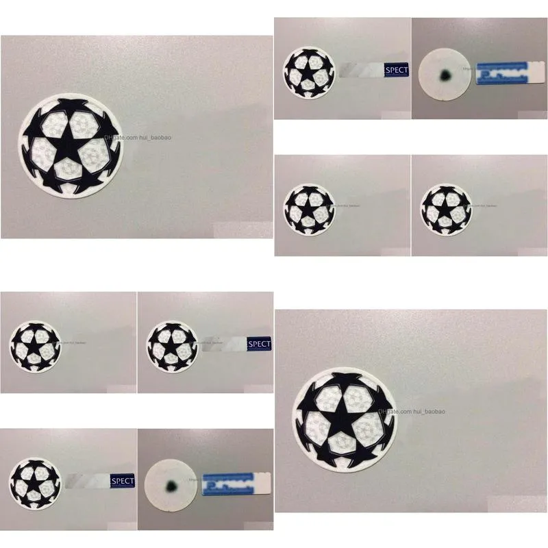  champions ball add respect football printes badges soccer stamping pattern