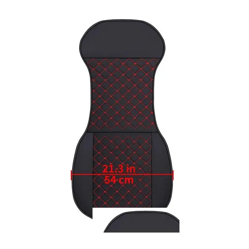 car seat covers pu leather seats cushions not moves cushion pads non-slide auto accessories for f2 x36