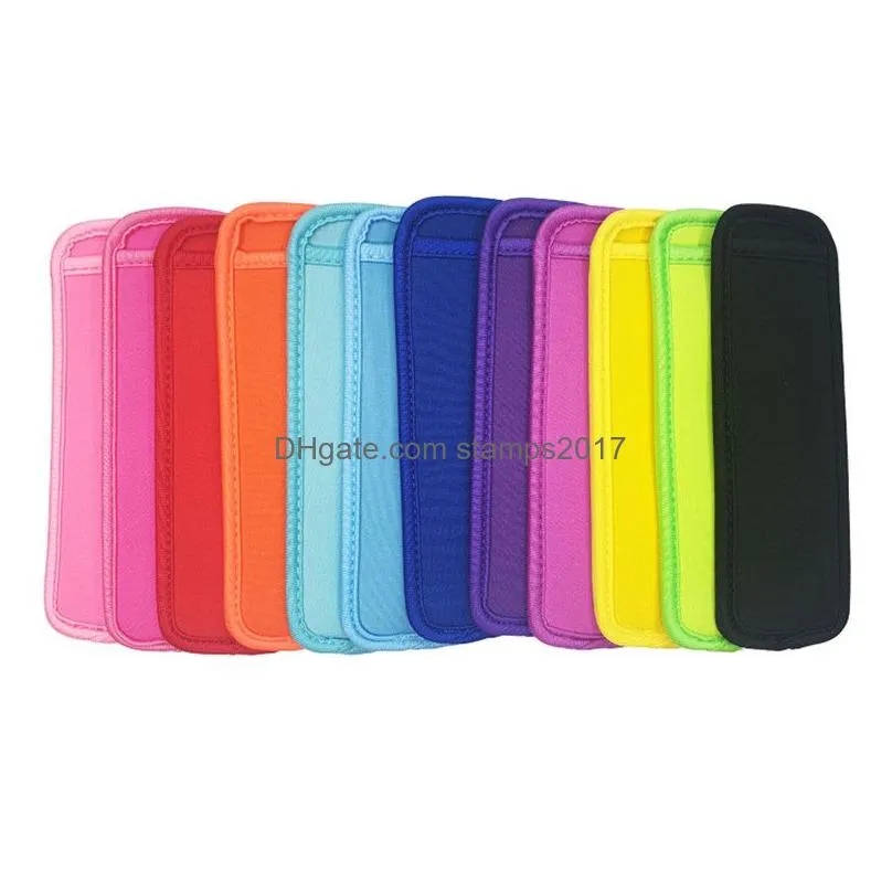 antizing popsicles sleeves ice cream tools popsicle holders insulation bag