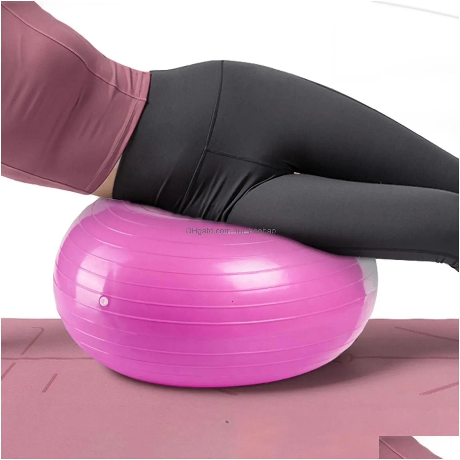 twist boards pilates donut balance inflatable sport fitness ball yoga for gymnastic 230612
