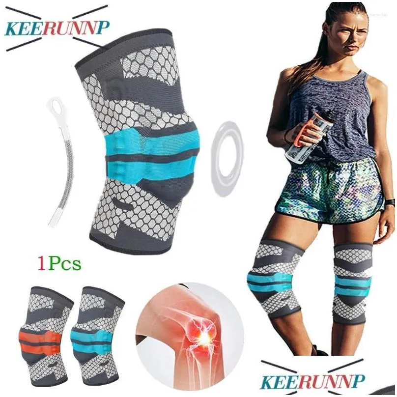 knee pads 1pcs braces for pain compression sleeves support men women weightlifting relief arthritis