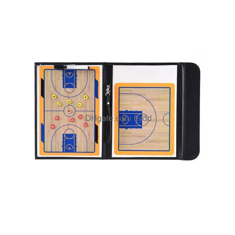 basketball coaching board doublesided coaches clipboard dry erase wmarker basketball tactical board8924933