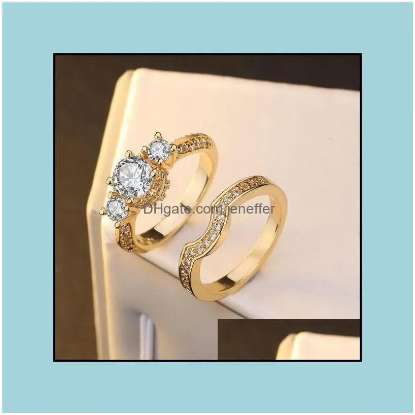 Solitaire Ring Rings Jewelry 14K Gold Peridot Diamond Set For Women Anillos De Bizuteria Mujer Gemstone Bijoux Femme Men Y1124 Drop