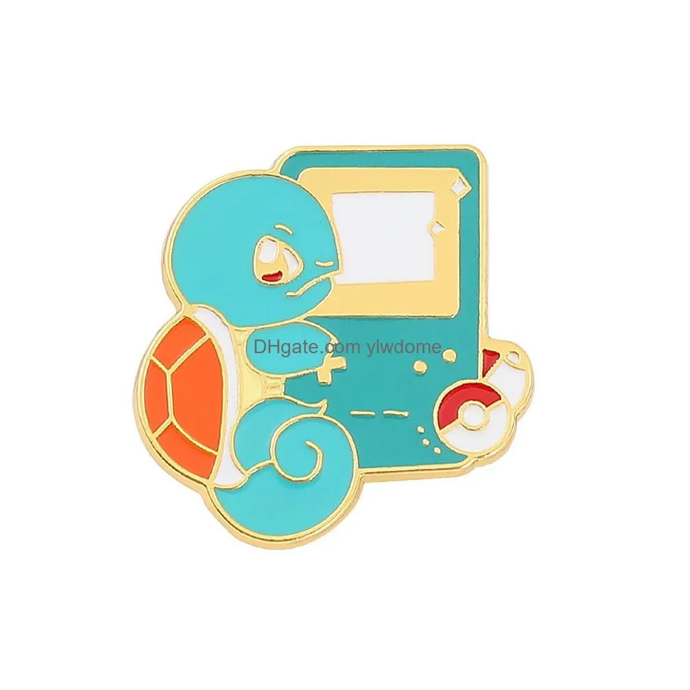 Tools# Yellow Elf Friends Brooch Cute Movies Games Hard Enamel Pins Collect Metal Cartoon Backpack Hat Bag Collar Lapel Badges Drop De Dhksy