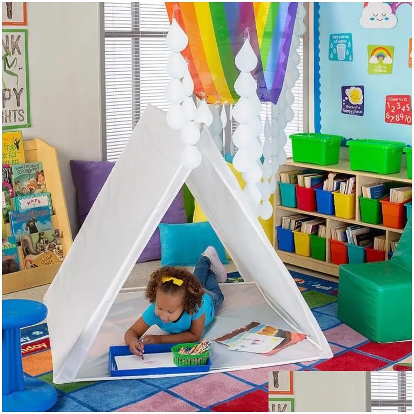 tents and shelters high quality teepee tent kids childrens 115 115cm 3.8 3.8ft polyester cloth portable stable