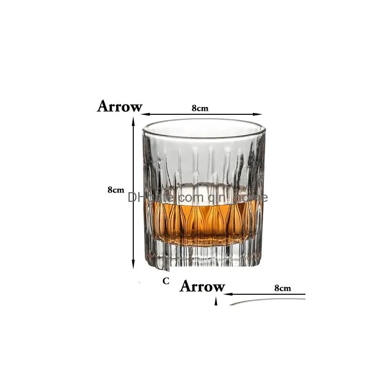 tumblers whiskey glasses scotch old fashioned perfect gift for loversstyle glasre bourbonrum 230413