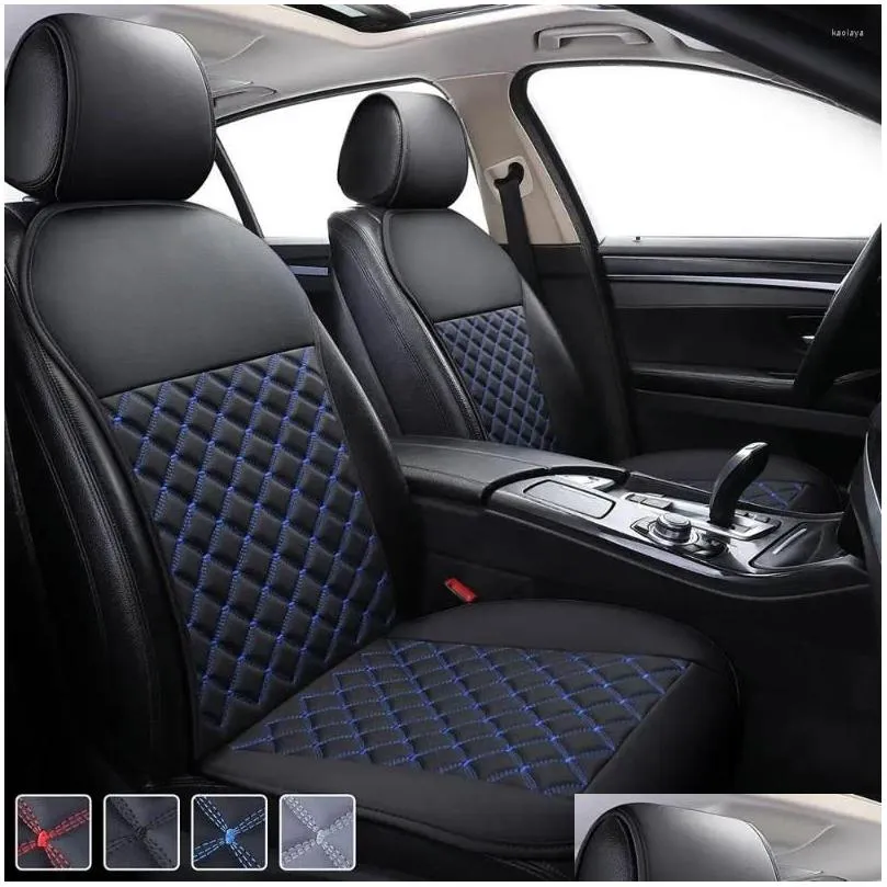 car seat covers pu leather seats cushions not moves cushion pads non-slide auto accessories for f2 x36