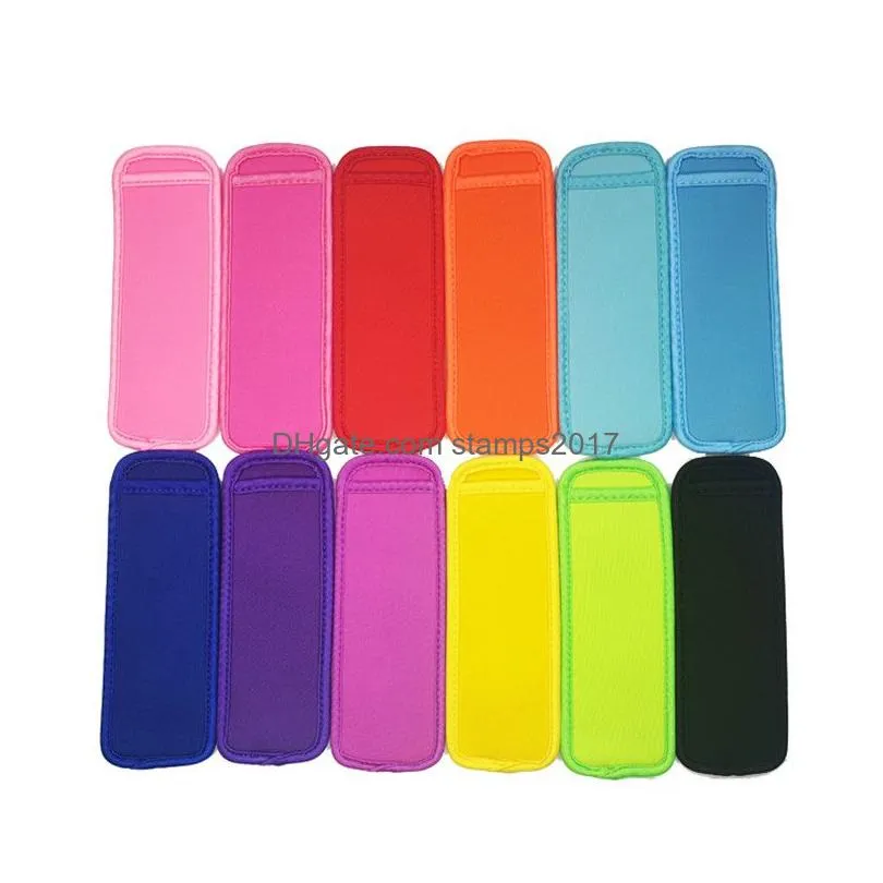 antizing popsicles sleeves ice cream tools popsicle holders insulation bag