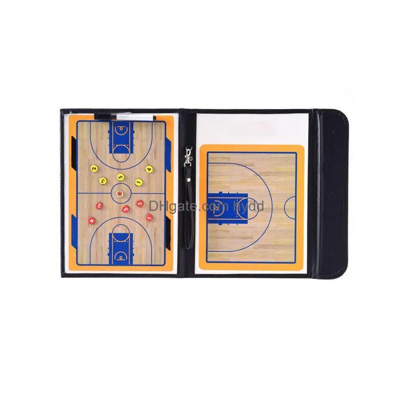 basketball coaching board doublesided coaches clipboard dry erase wmarker basketball tactical board8924933