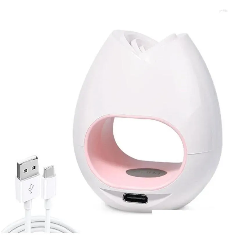 nail dryers q1qd 16w uv led drying lamp potherapy machine professional fast nails curing dryer 4pcs lights source for polish gel art