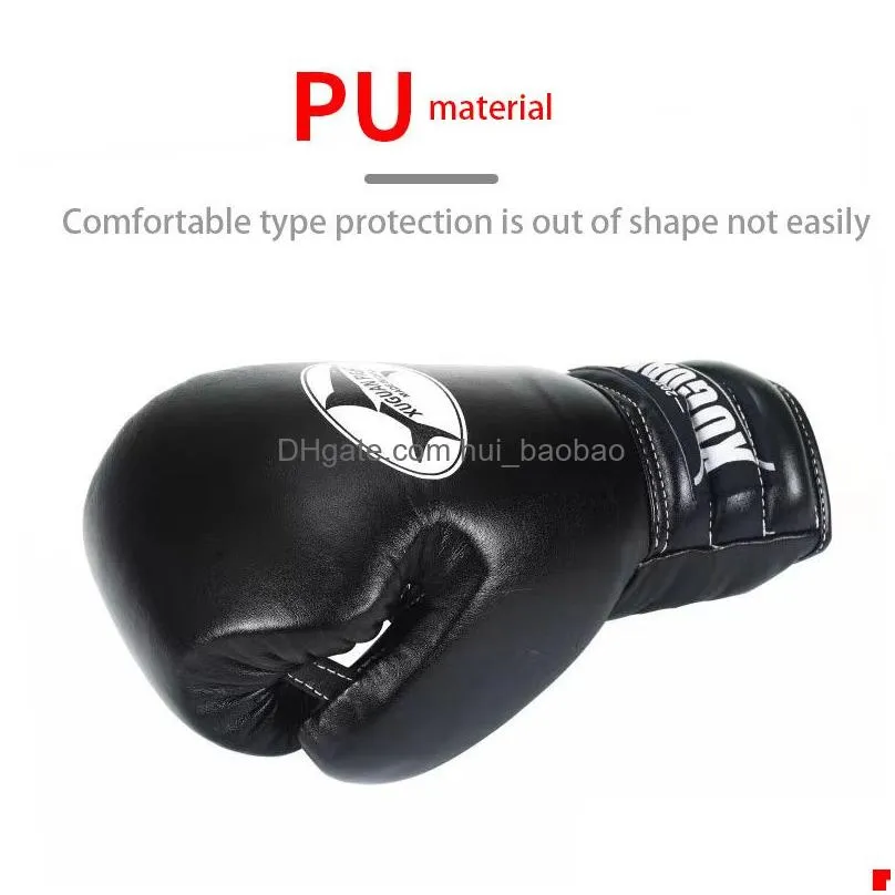 protective gear professional boxing gloves adult combat for men women high quality muay thai mma training equipment asfecxz