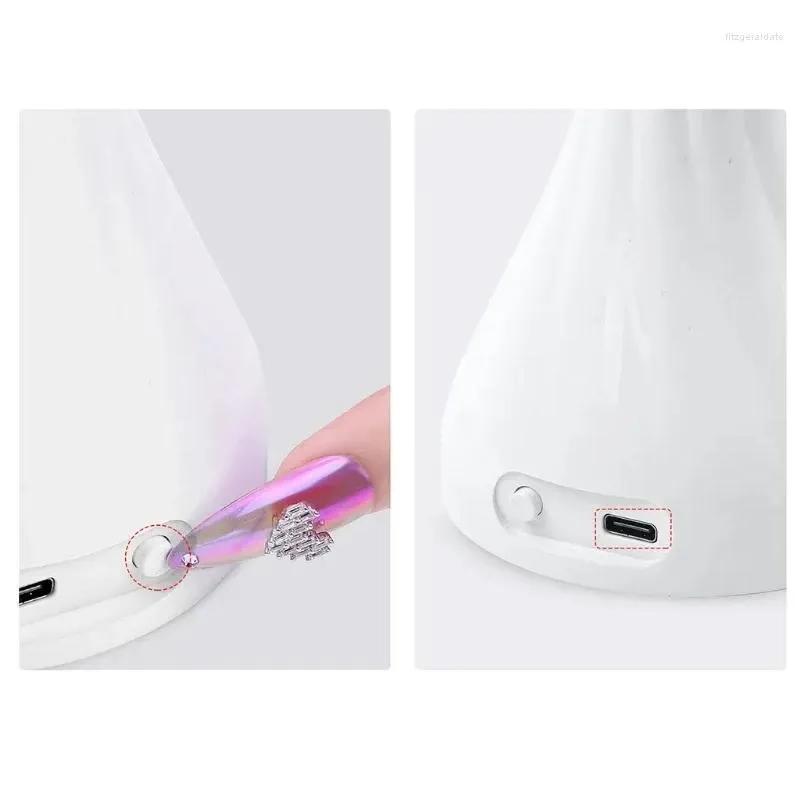 nail dryers gel lamp led uv light for nails mini portable c1ff
