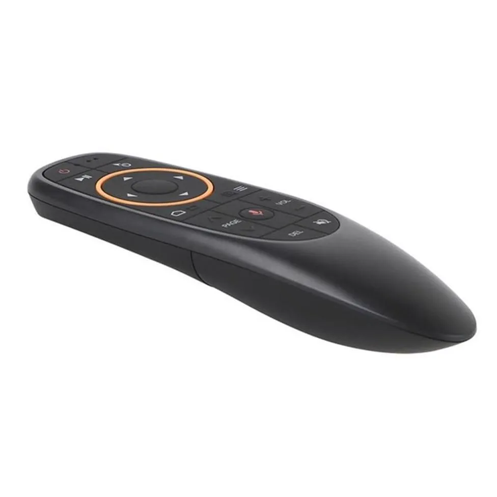 g10g10s voice remote control air mouse with usb 24ghz wireless 6 axis gyroscope microphone ir remote controls for android tv