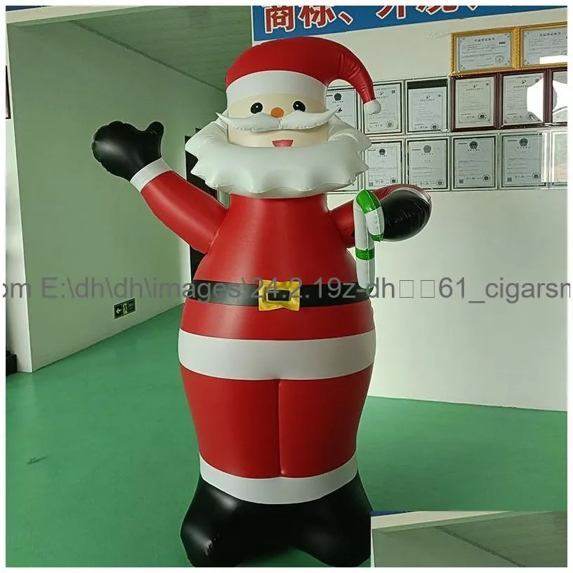 Christmas Decorations Inflatable Christmas Decorations Santa Claus And Indoor Tall Blow Up Clause For Party Lawn Outdoor Drop Delivery Dhzag