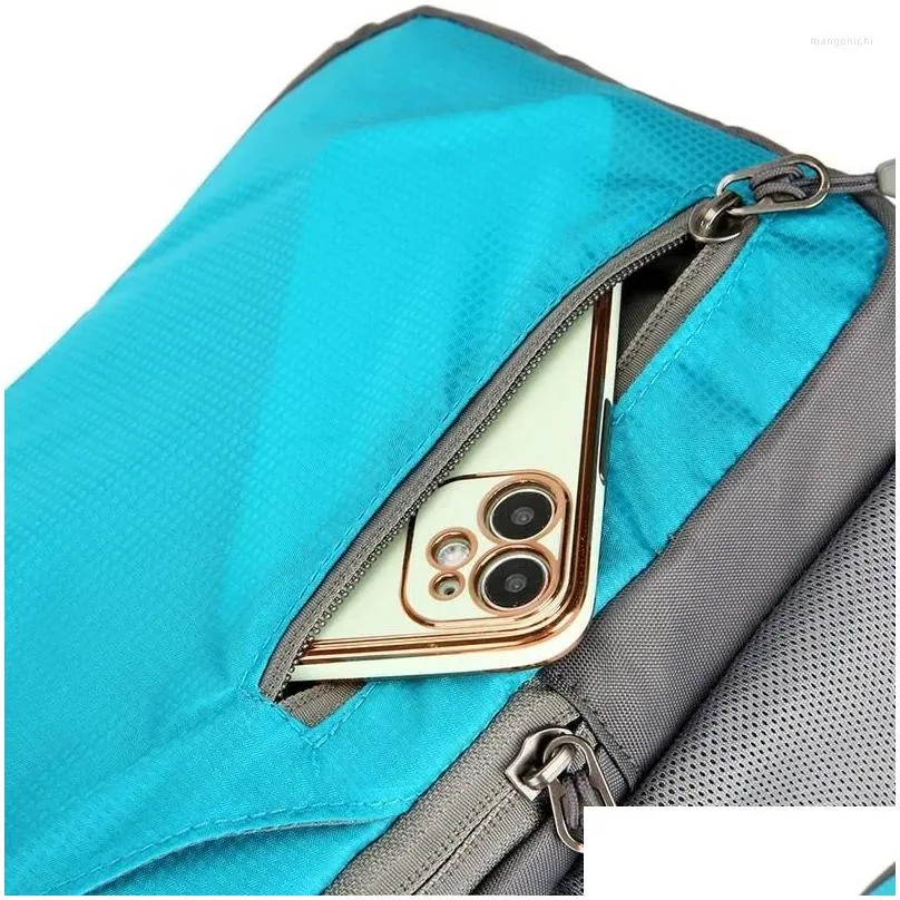 backpack 2024 autumn mens chest bag korean version of fashion shoulder crossbody sports anti-splash