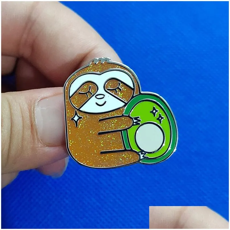 sloth movie film quotes badge cute anime movies games hard enamel pins collect cartoon brooch backpack hat bag collar lapel badges