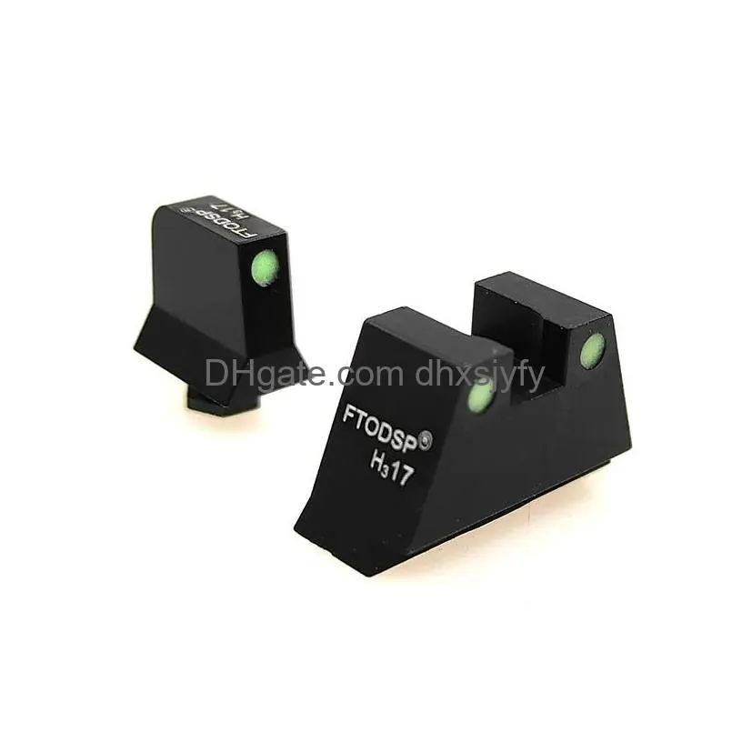 tactical scopes tall night sights for suppressor fits all gen g17 g19 g20 g21 g22 g27 g29 g30 g34 g35 g44 mos