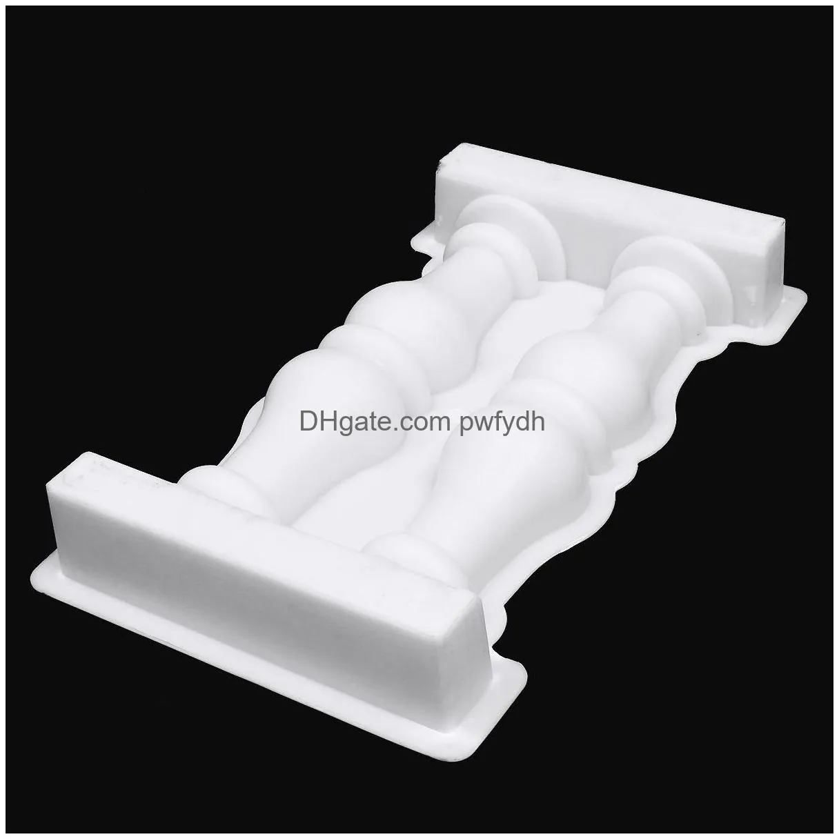 other garden buildings 1pcs roman column mold paving molds diy balcony pool fence cement railing plaster concrete 50x28cm 230620