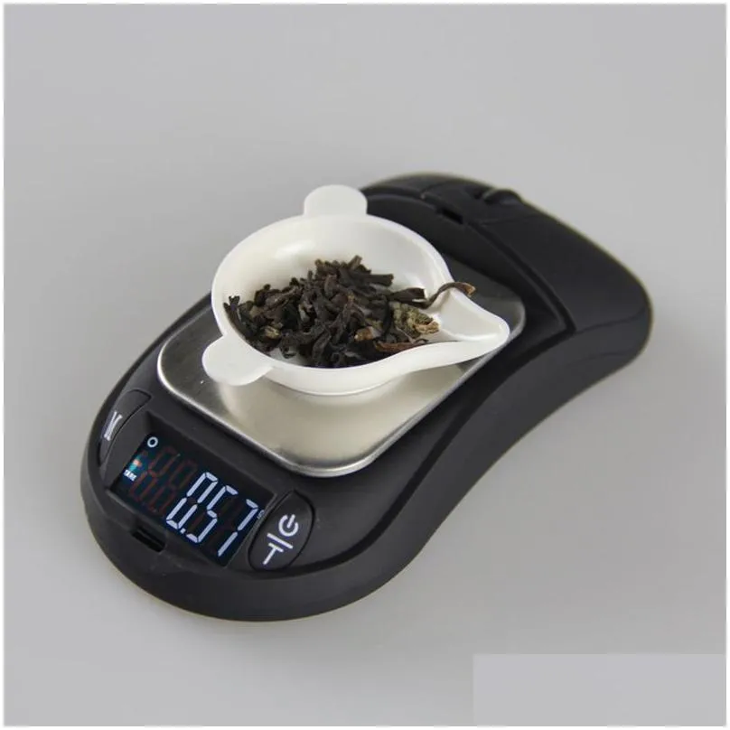 wholesale mini mouse type electronic scales portable jewelry scale high precision pocket baking scales weighing scalees 200g/0.01g