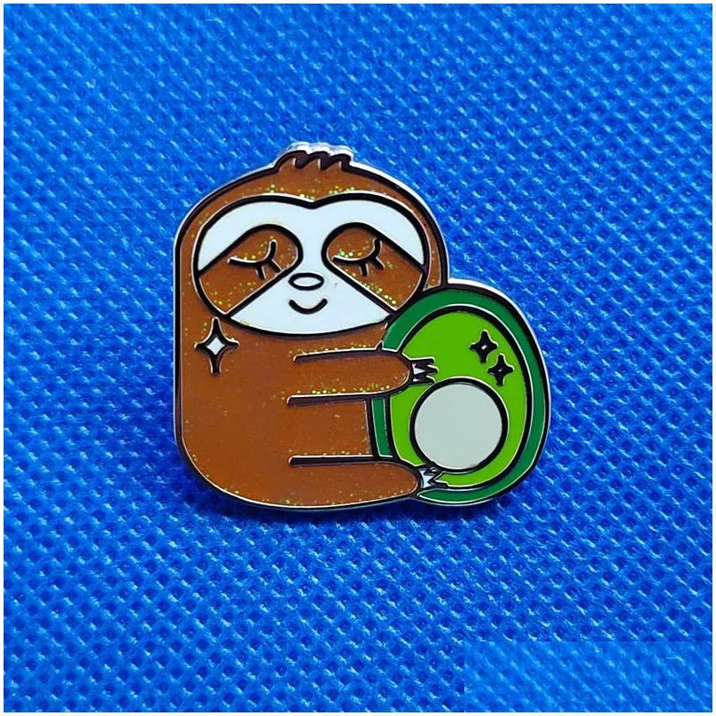 sloth movie film quotes badge cute anime movies games hard enamel pins collect cartoon brooch backpack hat bag collar lapel badges