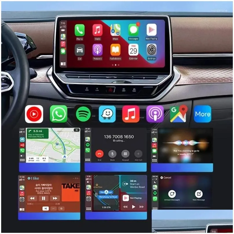 carplay wireless adapter support online update black car dongle