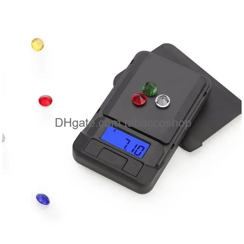 Weighing Scales Wholesale High Precision Mini Electronic Digital Pocket Scale Kitchen Nce Weight Scales Lcd Display For Jewelryfood Po Dhvbg