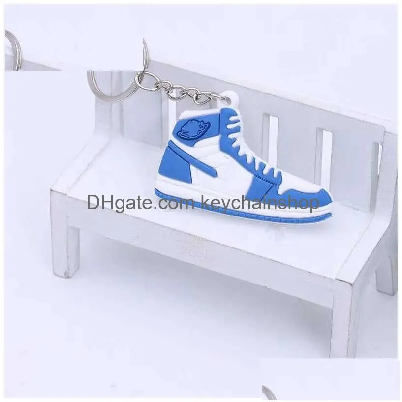 14 Colors Sneakers Shoes Keychains 7 Generation Basketball Key Chain Charm Car Keyrings Jewelry Accessories Gift Drop Delivery Dhtkk