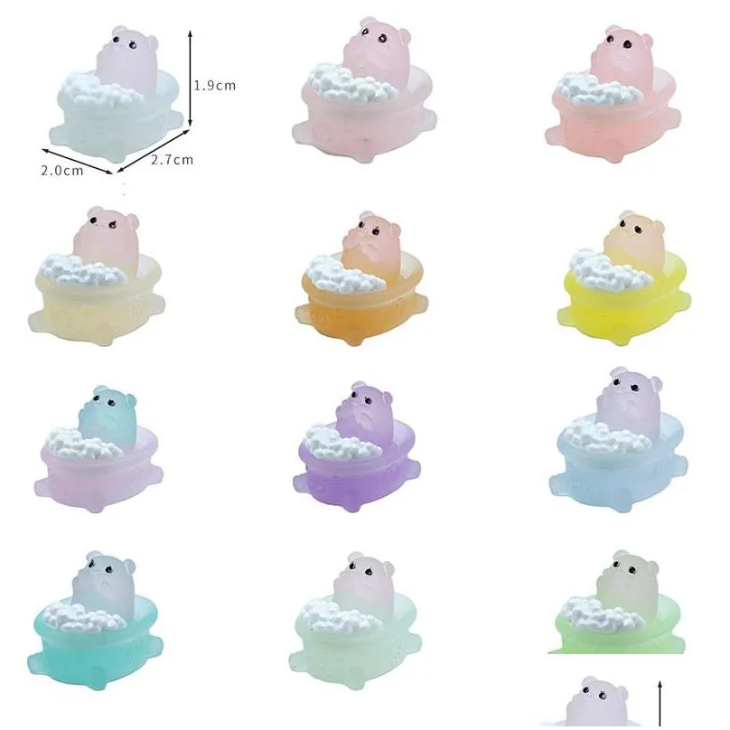 Party Decoration Luminous Cartoon Bubble Bathtub Pig Party Decoration Diy Room Desktop Decorations Drop Delivery Home Garden Festive P Dhzeg