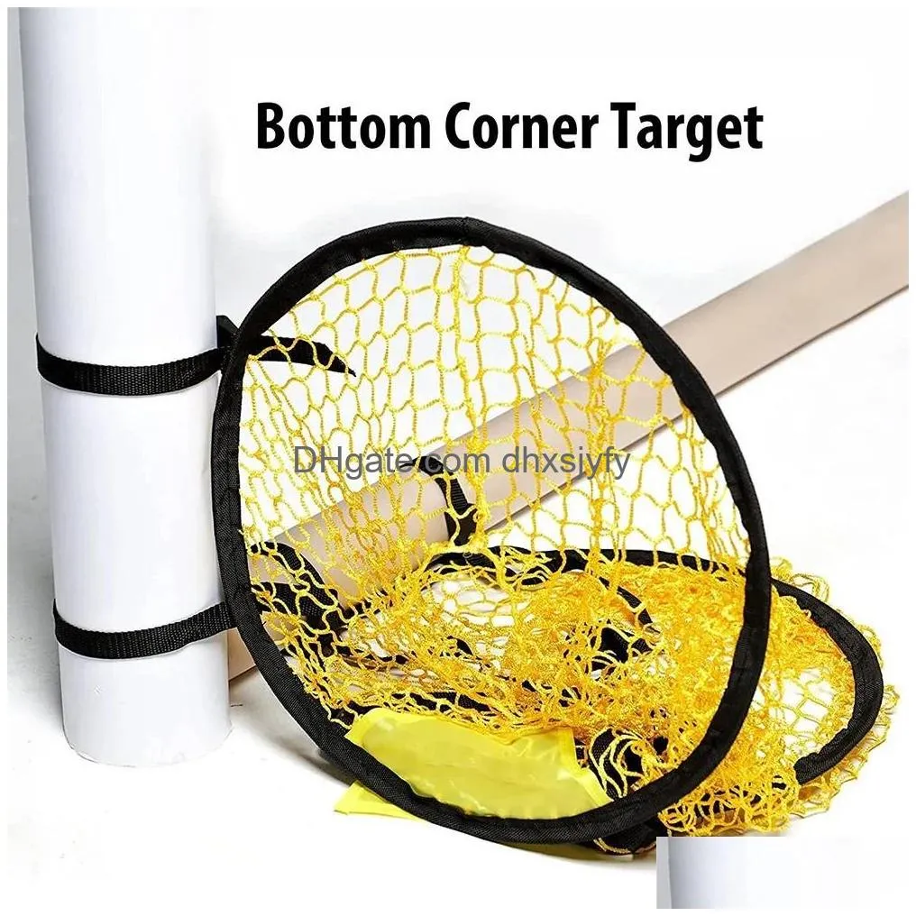 balls soccer training equipment football shooting target net goal youth kick practice tops 231113