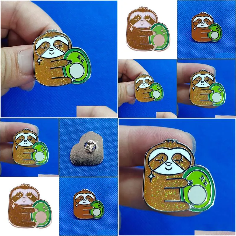 sloth movie film quotes badge cute anime movies games hard enamel pins collect cartoon brooch backpack hat bag collar lapel badges
