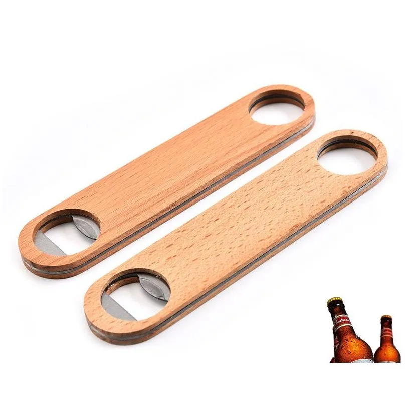 Openers Creative Personalized Wine Beer Openers Large Size Stainless Steel Corkscrew Restaurant Bottle Opener Gadgets Drop Delivery Ho Dh3O4