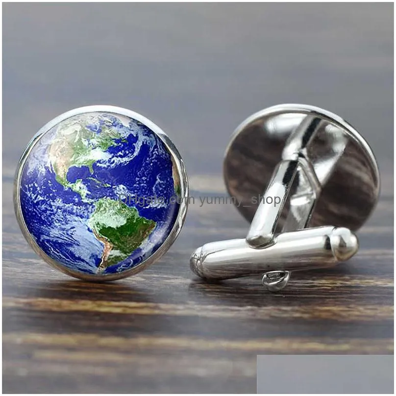 cuff links earth world map globe cufflinks for mens cuff button americas europe map cuff links wedding cufflinks men fashion jewelry